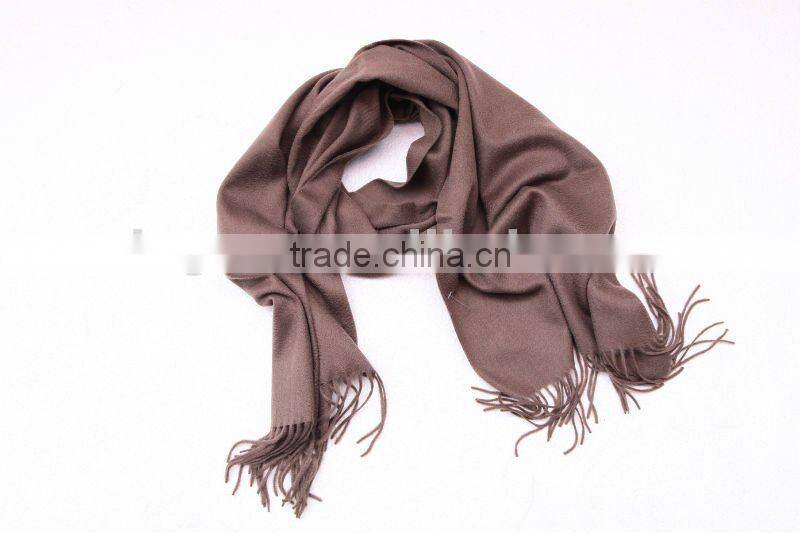 SD02-057 CLASSICAL WOOL PLAIN SCARF