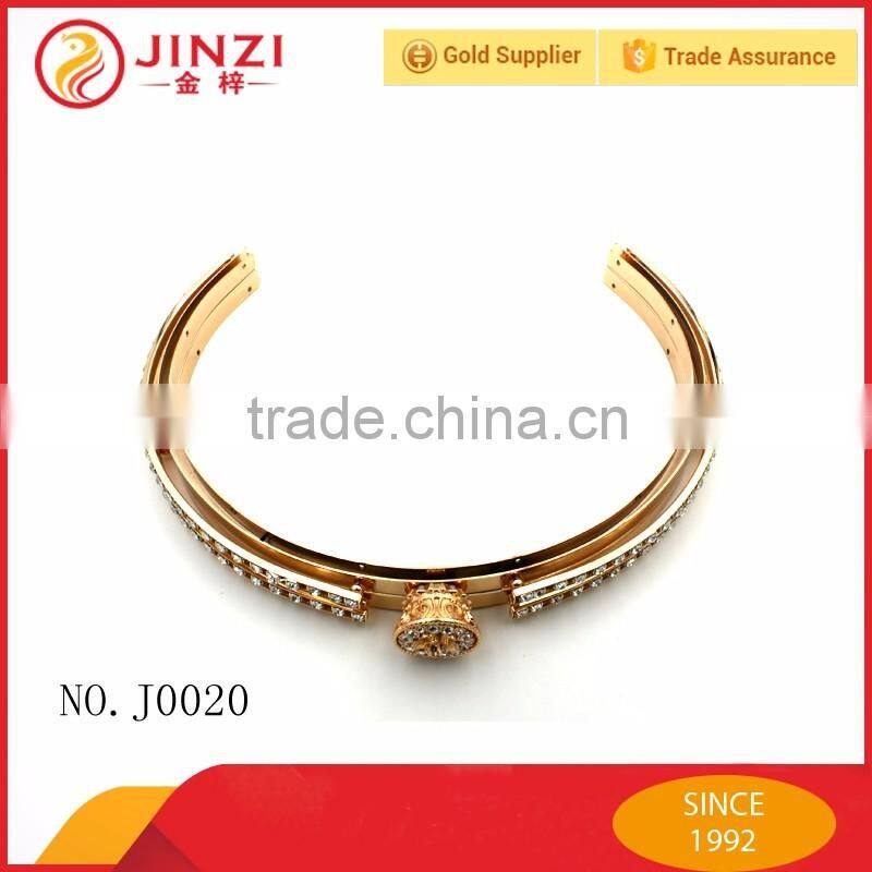 Bag Handle Metal Frame with crystal/diamond/rhinestone for bag/purse