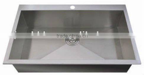 handmade stainless sink 2618A