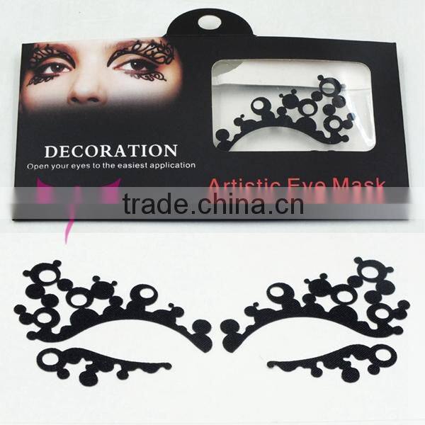 Black eye makeup tools,eye sticker can be used many times