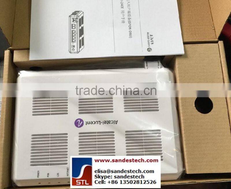 Alcatel Lucent Bell I-240E ONU FTTH ONT GPON ONU 4GE/FE+2 POTS Alcatel I-240E I-120E-Q I-040E