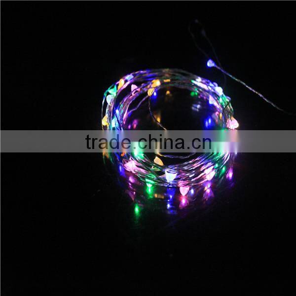 battery operated led copper wire string lights