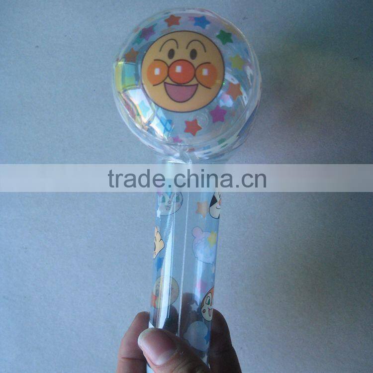 full print toy hammer inflatable wood mallet toy