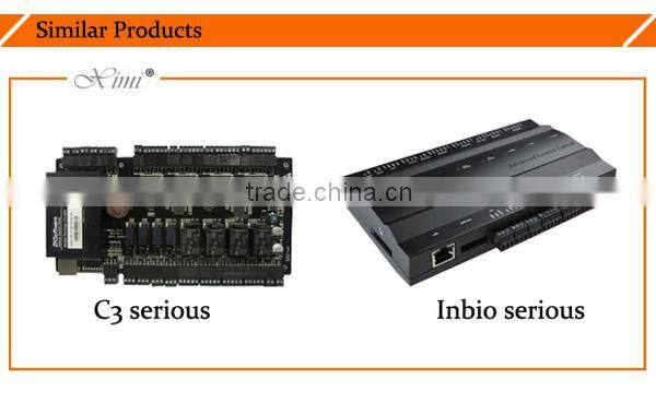 ZK C3-200 package B card access control pane with power supply metal box and battery function TCP/IP 2 doors access controller