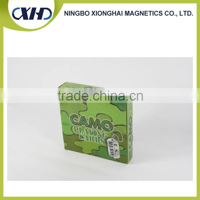Full color printing advertising poker customized paper playing card