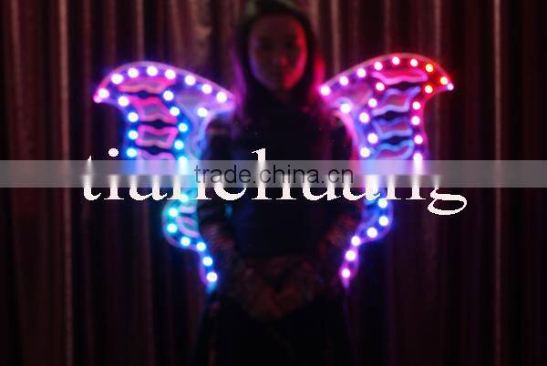 LED Belly Dance Wings / Remote Controlled Butteryfly Wings for Stage Performance