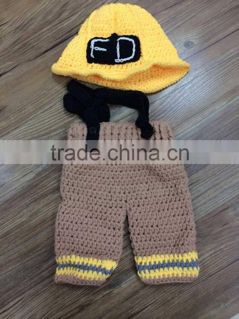 Firegurad baby suits , crochet new design baby outfits wholesales