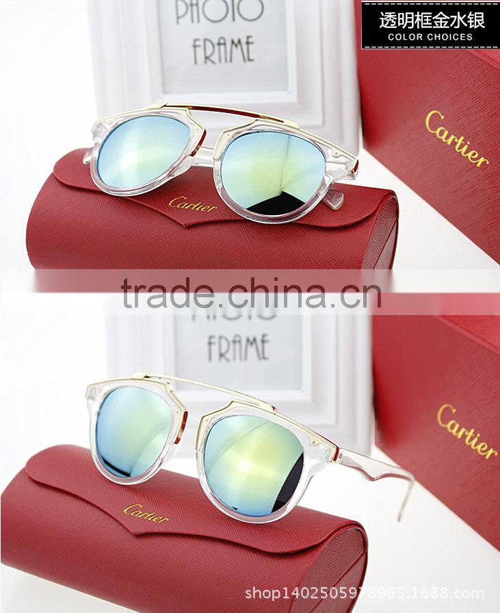 new 2015 sunglasses ms star sunglasses retro sunglasses with color film