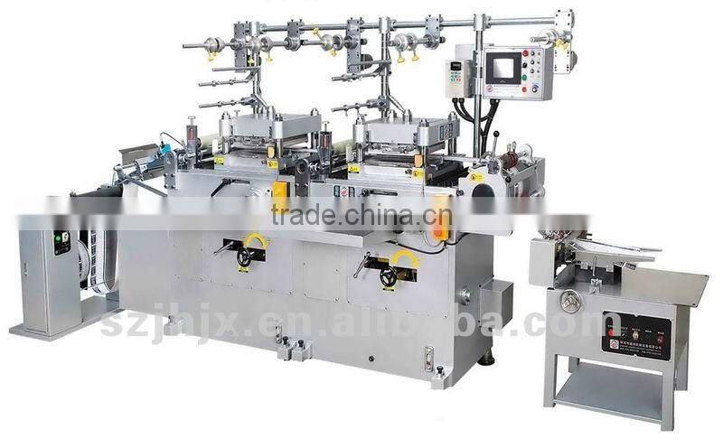 2016 High Accuracy two station Paper Label Die Cutting Machine