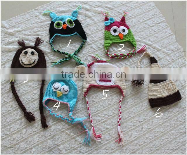 New Arrival !! Baby Boutique crochet hat and leg warmer in set,crochet owl hat,crochet leg warmer