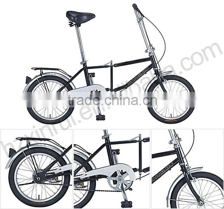 Customer's design 16 inch folding bike aluminium folding bicycle