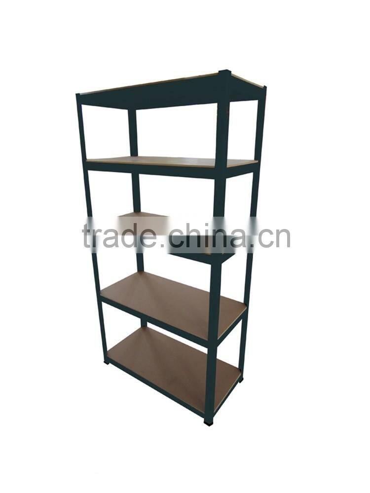 362736 Heavy Duty Garage Shelf Steel Metal Storage Adjustable Shelves Rack 5 Tier Metal Boltless Shelves
