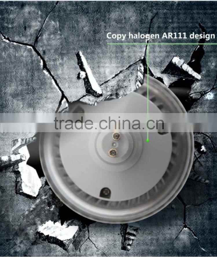 high power 15w ra85 dimmable warm white 2700k gu10 led ar111 3years warranty