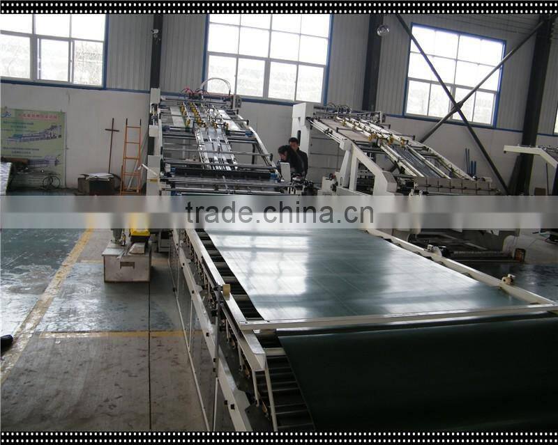 FMQ-1650 new size Fully Automatic high speed Flute Laminating Machine for corrugated cardboard
