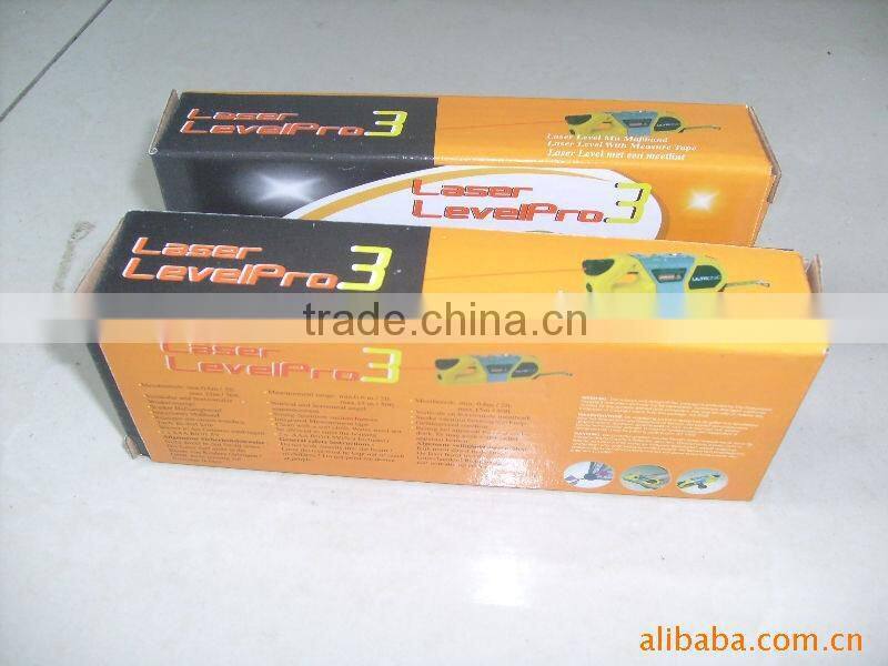 Multifunctional 3m tape measure and laser spirit level measuring tool