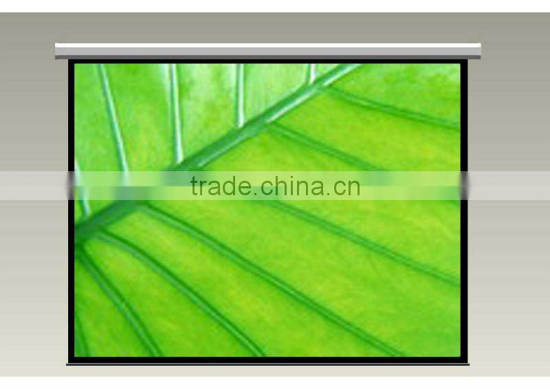 Electric Projector Screen/Motorised Projection Screen with Remote Control