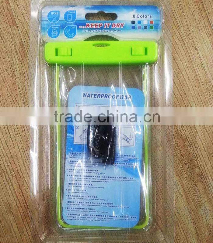 Waterproof Smartphone Bag For Samsung Galaxy S6 Edge/S6 Edge Plus