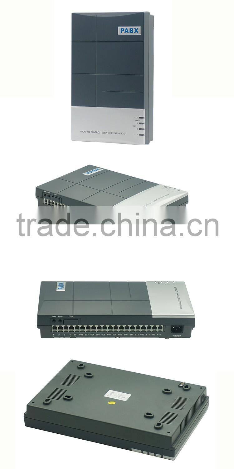 Excelltel /Mini PABX /exchange system /pbx for home and office /CS208 2 CO line 8 extension