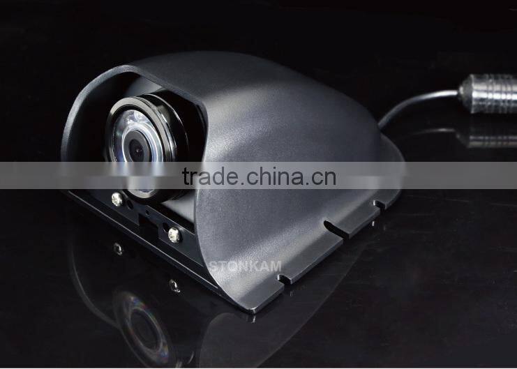 waterproof car side view camera with IR