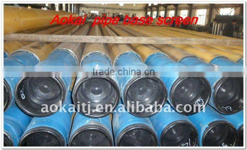 2014 new!stainless steel wedge wire screens/johnson v wire water well screen/filter screen