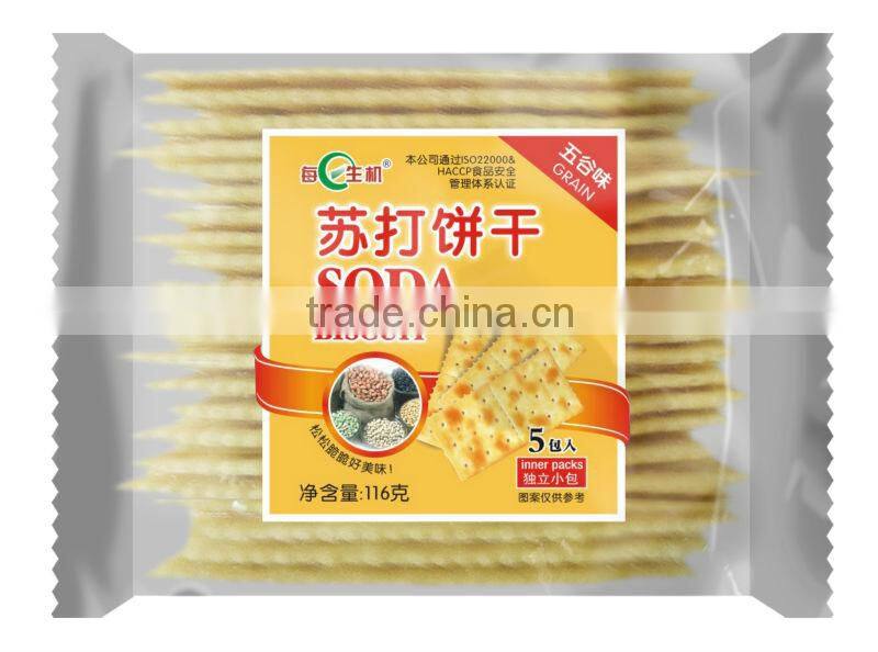 Crispy Grain Soda Biscuit Cracker