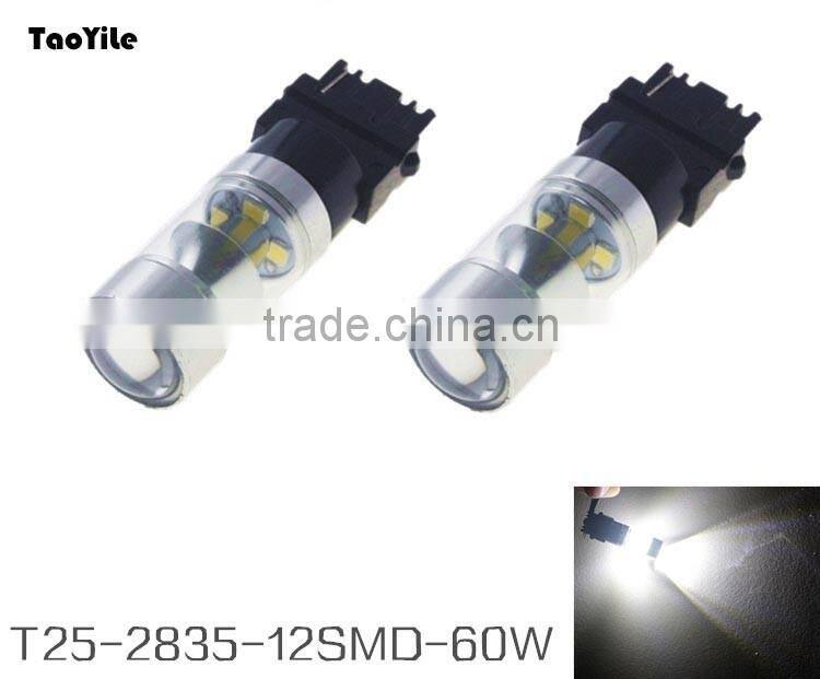 High power led chip T25 3156 turn signal light 60W 12V 24V 2835 led backup reversing light