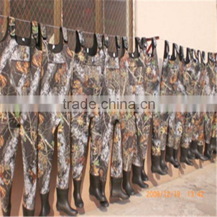 Top quality nice design neorene fishing wader pvc fishing wader