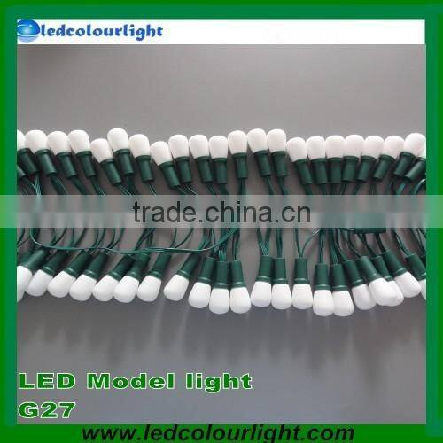 Factory price led christmas lighting dc12v G27 for festive decoration