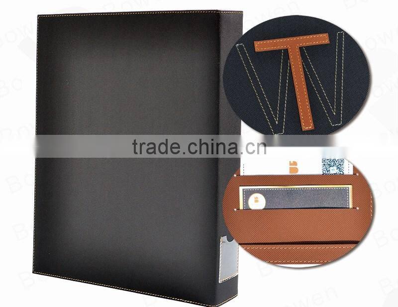 promotional PU folder with card holders