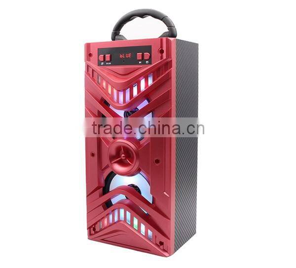 High quality Cheap Portable Wooden Speaker with USB/SD/AUX & FM Radio/BLUETOOTH