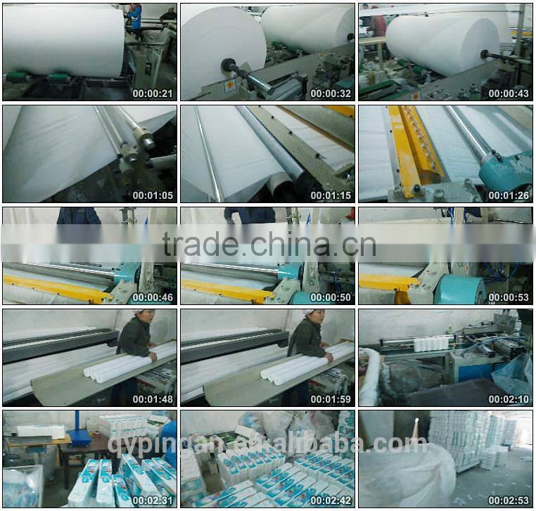 Full-automatic Edge-trimming Tail-gluing Embossing Rewinding and Perforating Toilet Paper Machine