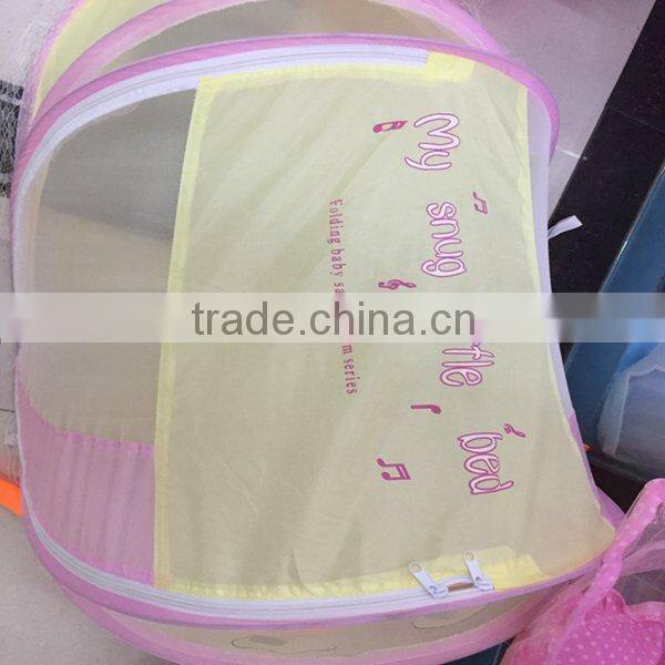 Factory OEM outdoor portable infant children baby cot bag, travel carry foldable baby cribs for infant