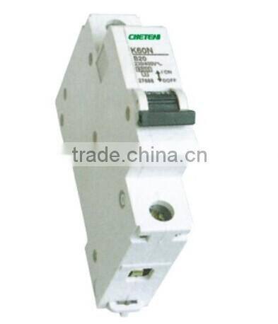 1P 2P 3 P 4P Mini Breaker Circuit C60N K60N C65N