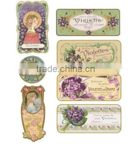 rainbow adhesive pharmaceutical 10ml labels for essential oil bottle