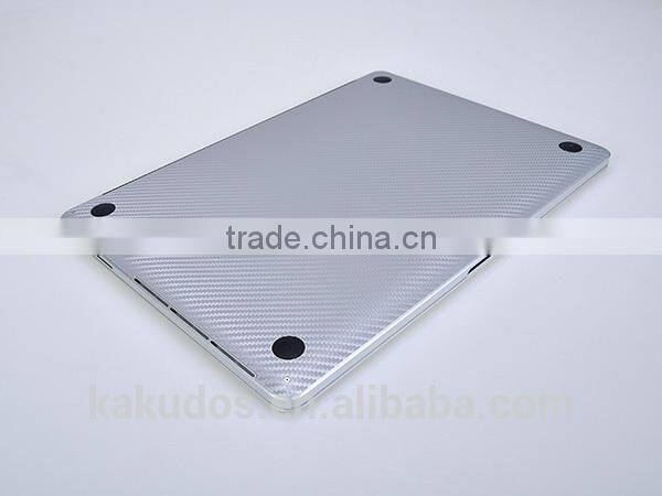 Hot Sell High Quality Carbon Fiber Vinyl Skin for 15.4'' Macbook Pro