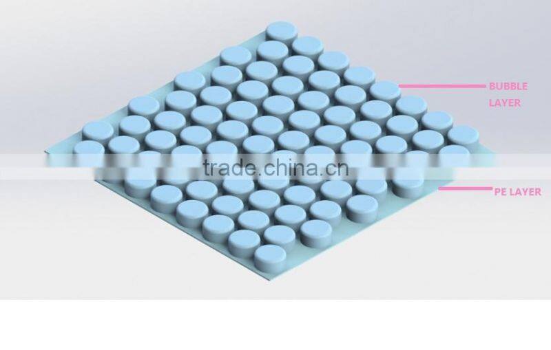 machinery make PE air bubble film with foil laminating --PE foamed film