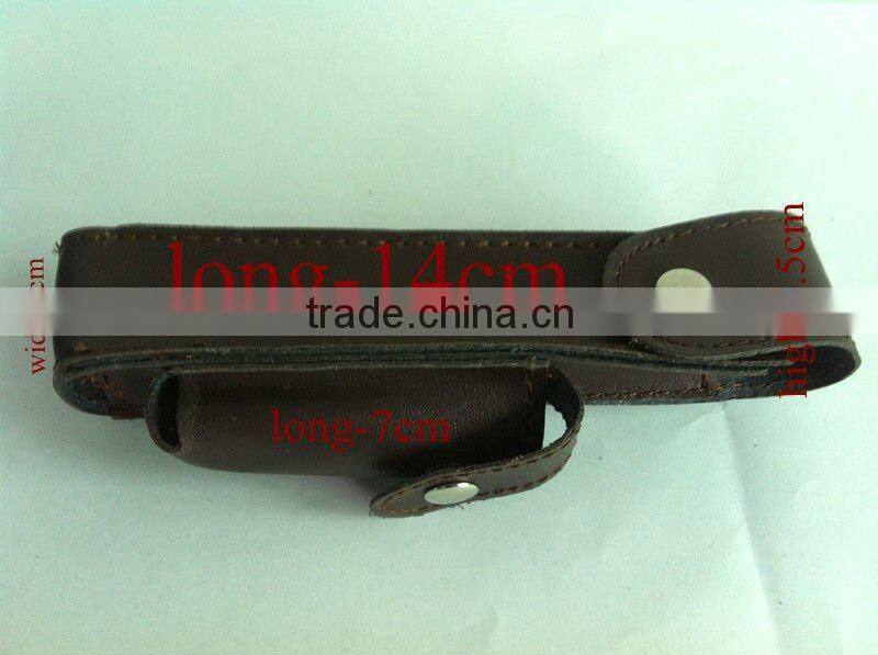 small flashlight/torch accessory trustfire original leather hoster