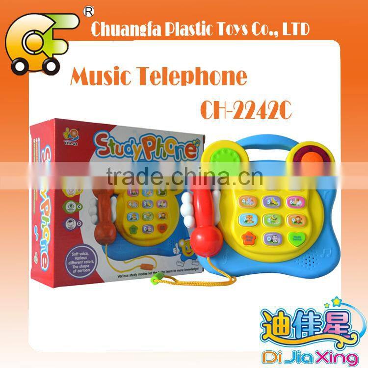 Musical instrument guitar toys cartoon intelligence guitar with light