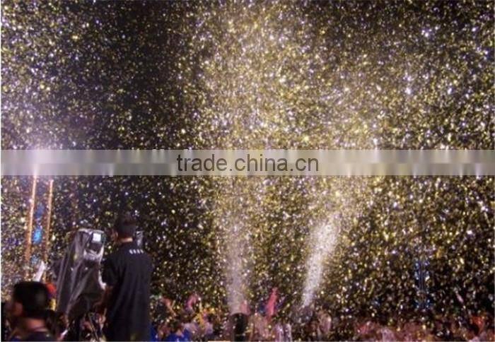 Celebration/wedding/party/stage confetti shooter paper machine confetti machine