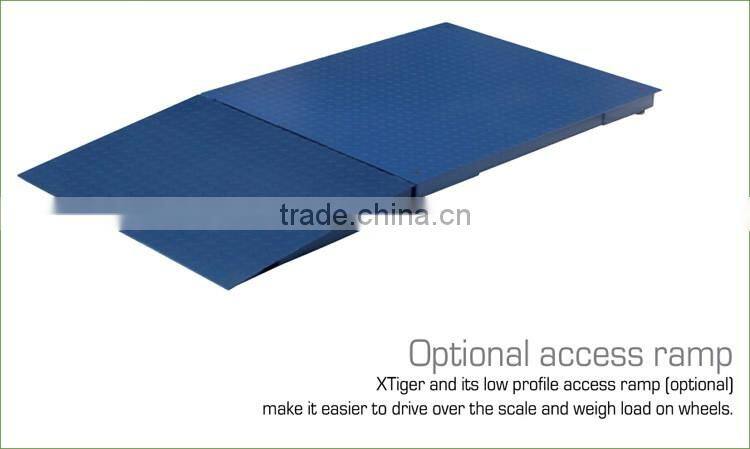 XTiger 1212-1.5 Painted Steel Structure Industrial Precise Floor Scale with K3iP indicator