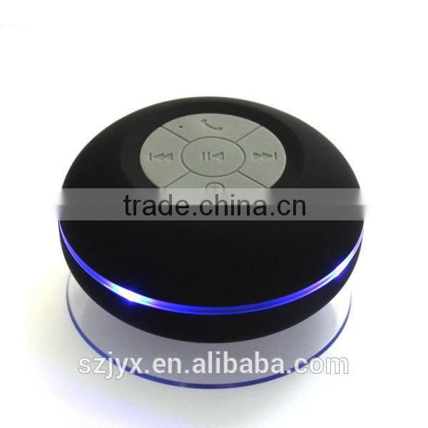 2016 Newest Waterproof Bluetooth Car Speakers with Led Light