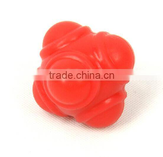 2014 new design 7cm rubber reaction balls for training speed