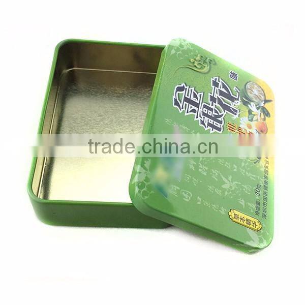 recyclable feature rectangle metal cigarrete box