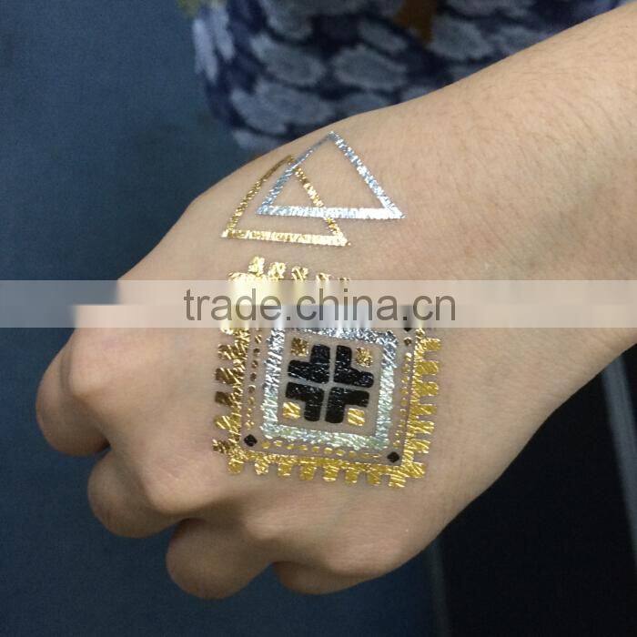 Temporary White Ink Bracelet Body Tattoo