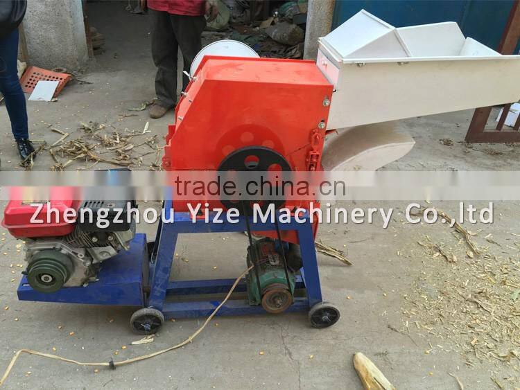 Diesel engine power type chaff cutter / herb crusher / straw breaker