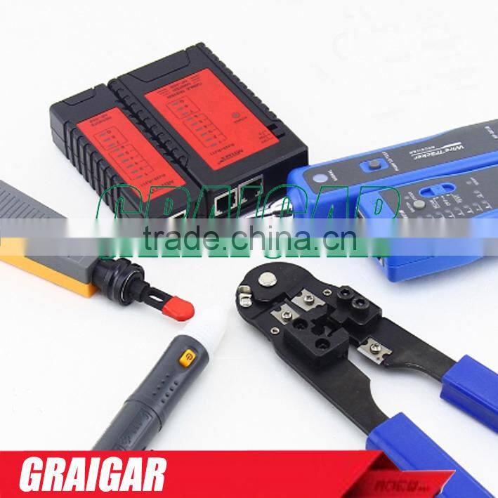 Network Toolkit NOYAFA NF-1107 incleded Wire Tracker Network Cable Tester Non-contact Voltage Detector Punch Tool Crimping Tool-