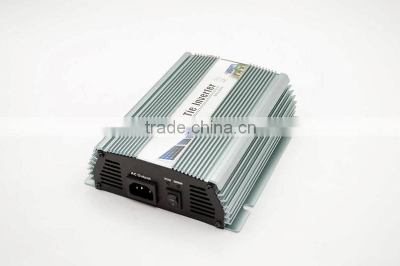 On grid tie 500W solar inverter with pure sine wave output