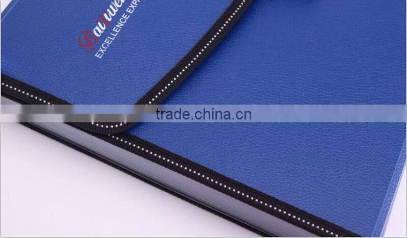 A4/FC expanding wallet file,file folders with plastic insets,high quality office statonery