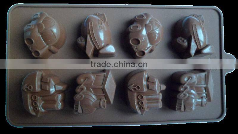 New Arrival Hot Silicone Chocolate Mould,Christmas Chocolate Mold