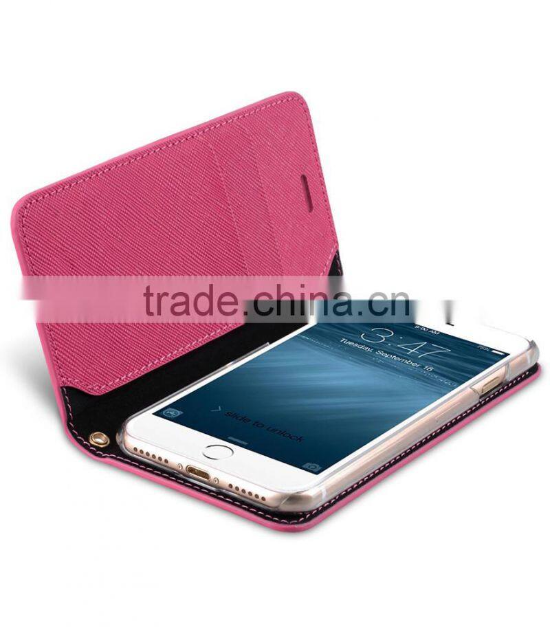 2016 Fashion Mobile Phone Case Wallet CASE PU Leather Case for Apple iPhone 7 (4.7")
